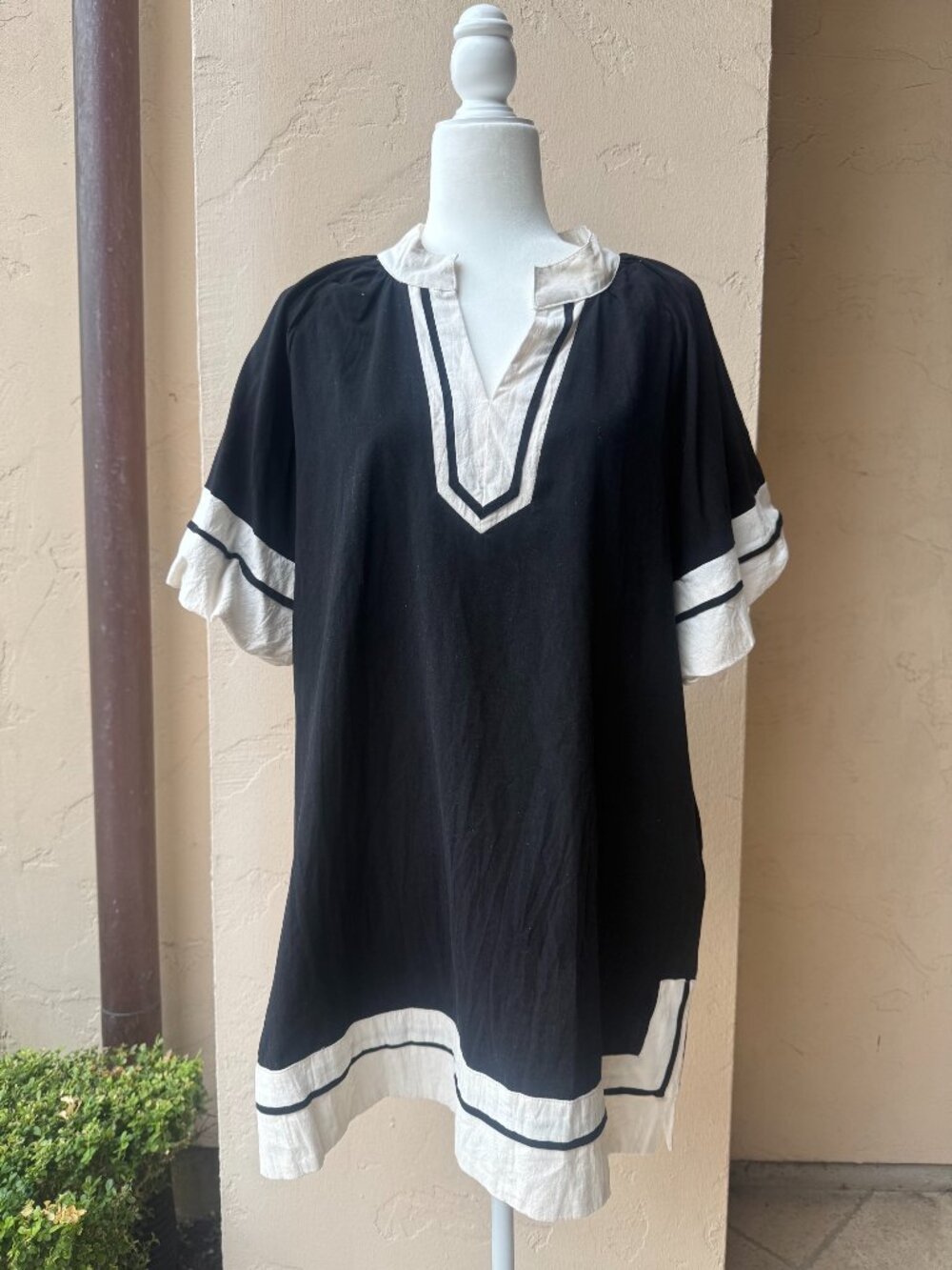 Women's Linen like Shift Dress